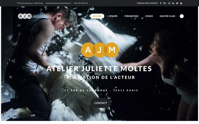 Atelier Juliette Moltes classement, campus, admission
