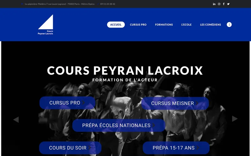 Cours Peyran Lacroix classement, campus, admission