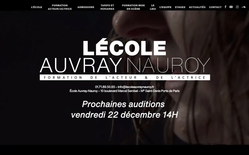 Ecole Auvray-Nauroy classement, campus, admission