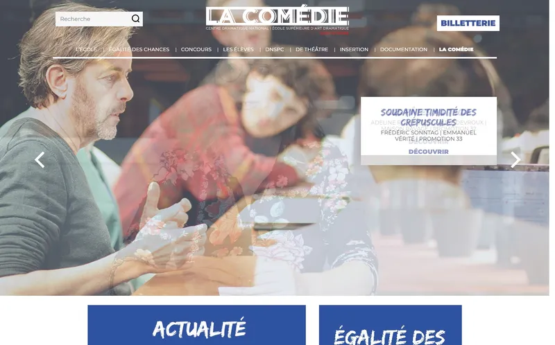 Ecole De La Comedie De Saint-Etienne classement, campus, admission