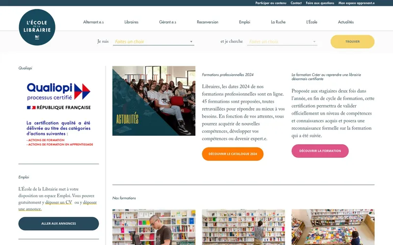 Ecole De La Librairie classement, campus, admission