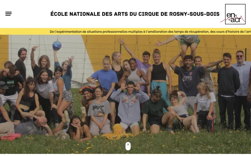 Ecole Nationale Des Arts Du Cirque De Rosny-Sous-Bois classement, campus, admission