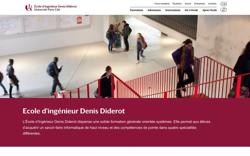 Eidd - Ecole D'Ingenieur Denis Diderot classement, campus, admission
