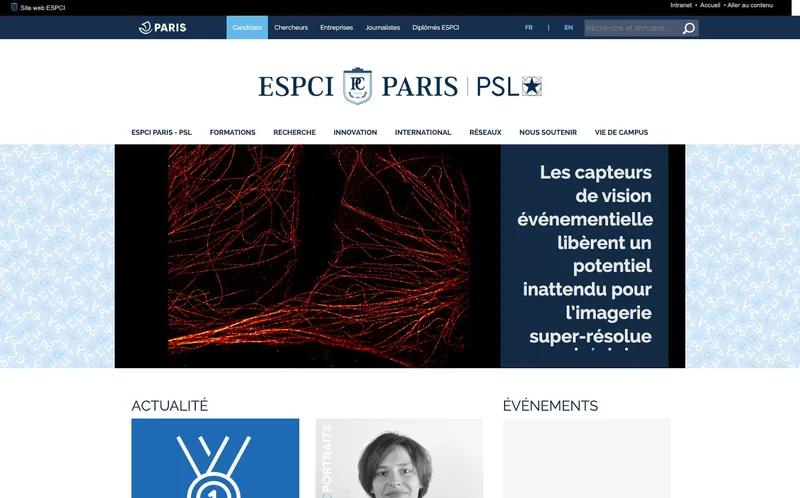 Espci Paristech - Ecole Superieure De Physique Et De Chimie Industrielle classement, campus, admission