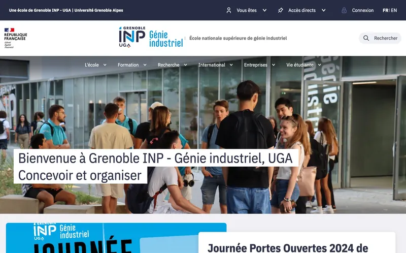 Grenoble Inp - Genie Industriel classement, campus, admission