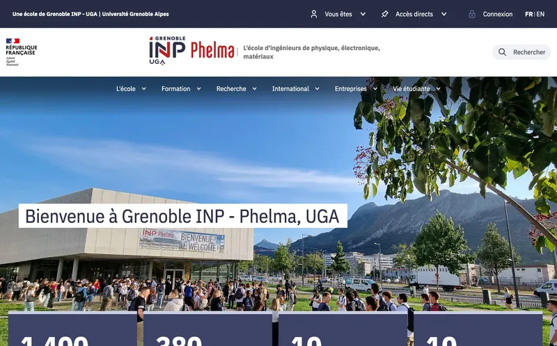 Grenoble Inp - Phelma classement, campus, admission