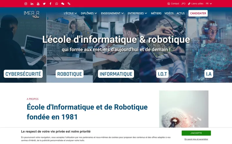Imerir - Institut Mediterraneen D'Etude Et Recherche En Informatique Et Robotique classement, campus, admission