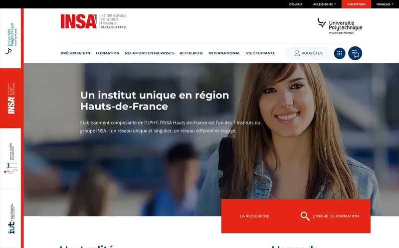 Insa Hauts-De-France classement, campus, admission