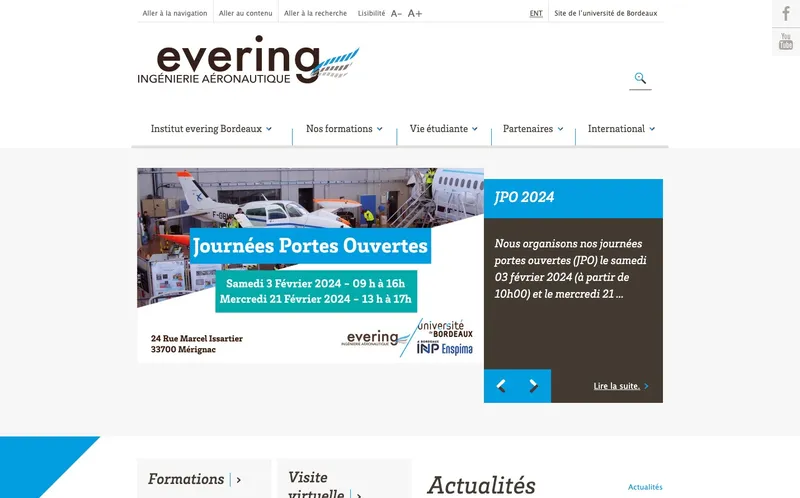 Institut Evering classement, campus, admission