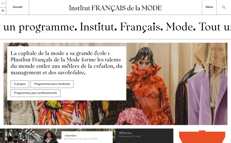Institut Francais De La Mode classement, campus, admission
