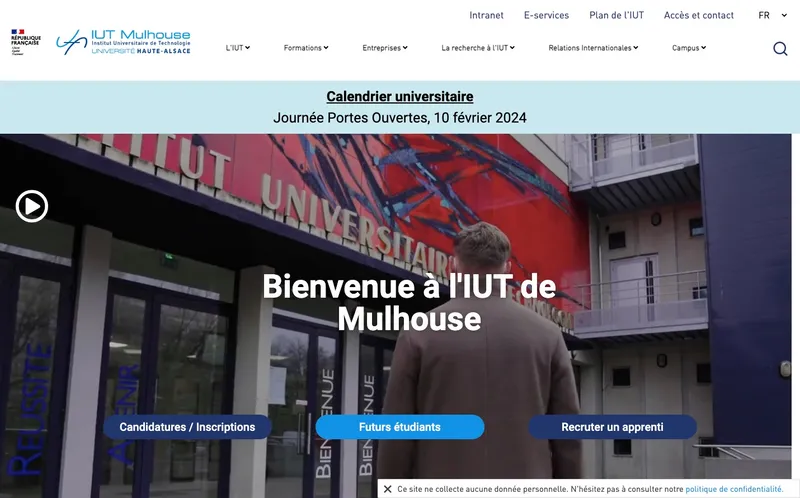 Iut De Mulhouse classement, campus, admission