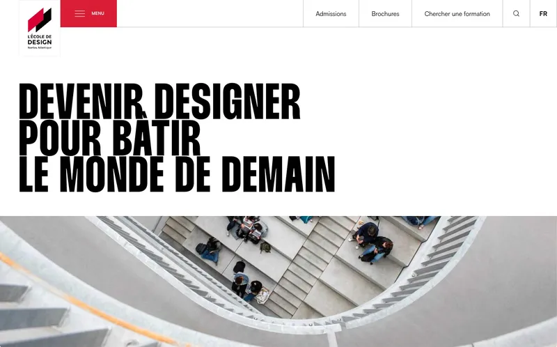 L'Ecole De Design Nantes Atlantique classement, campus, admission