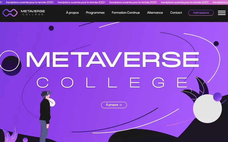 Metaverse College classement, campus, admission