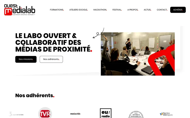 Ouest Medialab classement, campus, admission