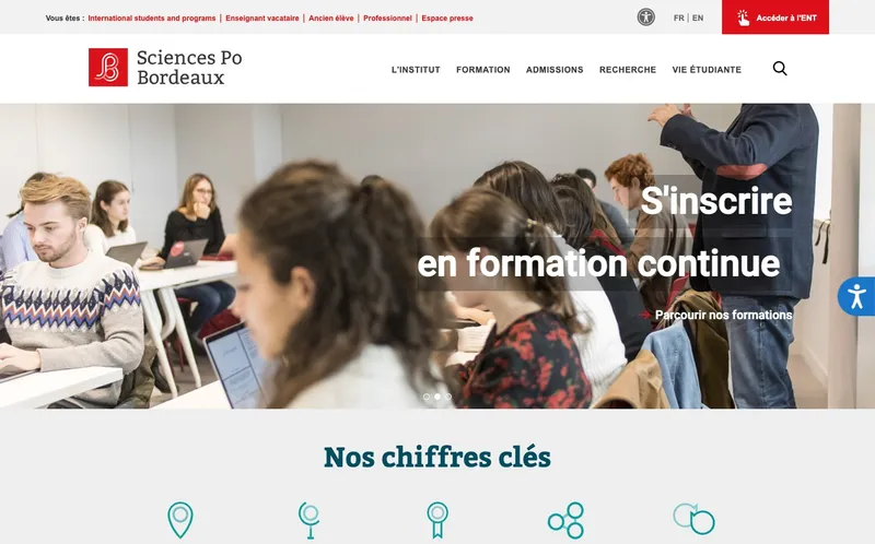 Sciences Po Bordeaux classement, campus, admission
