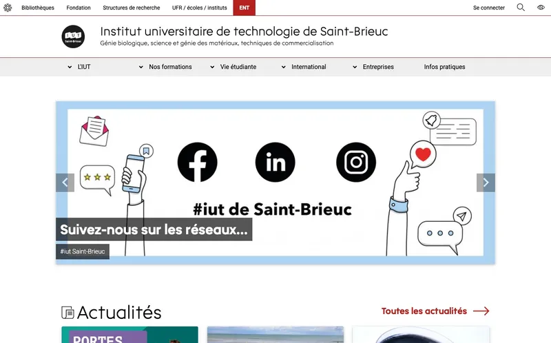 Université Rennes classement, campus, admission