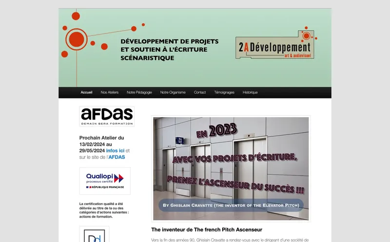 2A Developpement classement, campus, admission