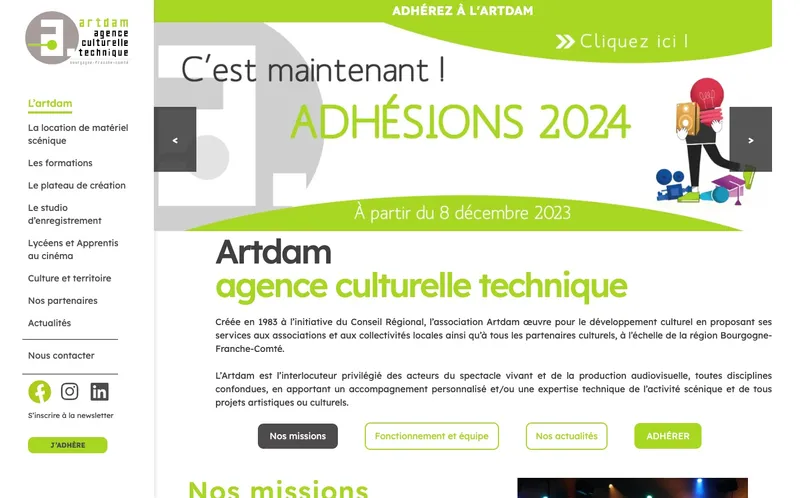 Artdam classement, campus, admission Artdam classement, campus, admission