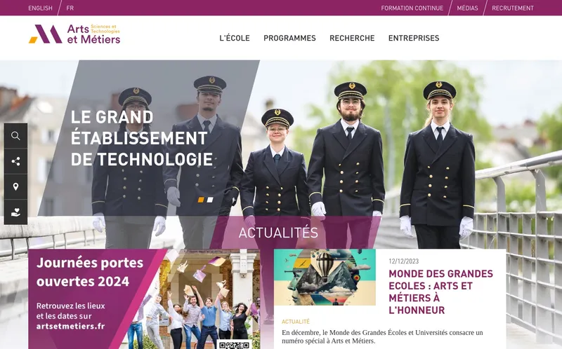 Arts Et Metiers classement, campus, admission Arts Et Metiers classement, campus, admission