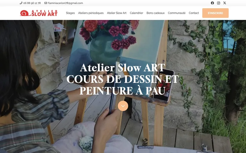Atelier Slow Art classement, campus, admission