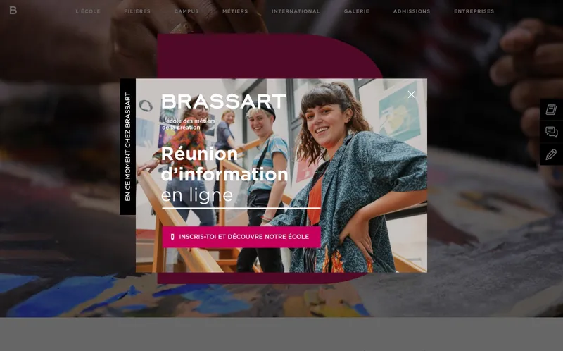 Brassart classement, campus, admission Brassart classement, campus, admission