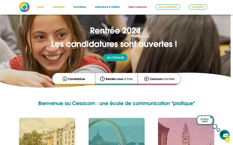 Cesacom classement, campus, admission