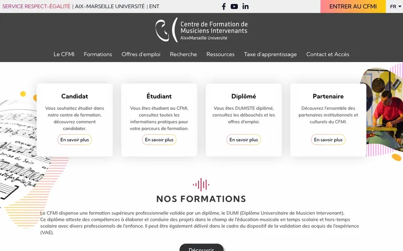 Cfmi De L'Université Aix Marseille classement, campus, admission