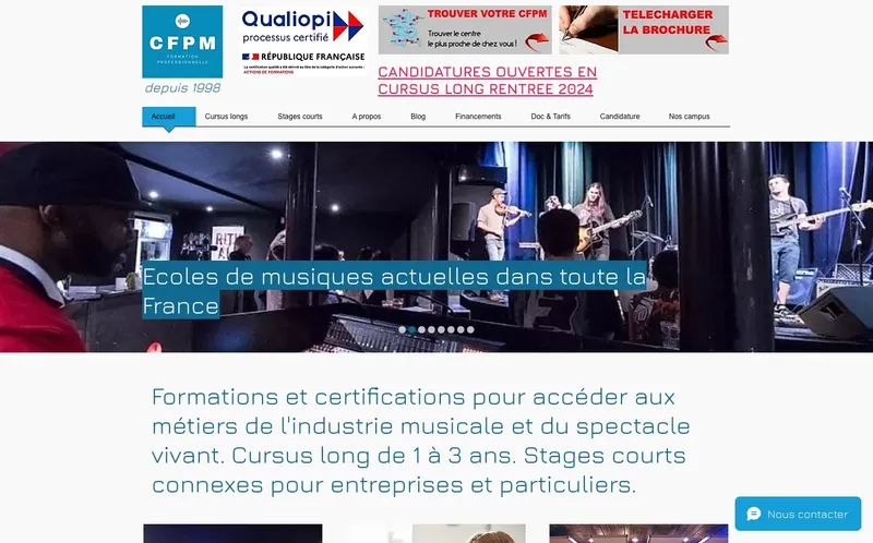 Cfpm De Bordeaux classement, campus, admission