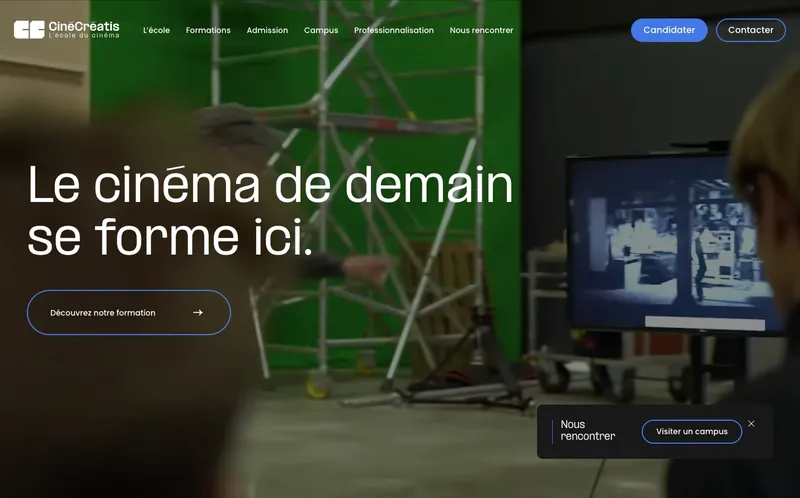 Cinecreatis Nantes classement, campus, admission Cinecreatis Nantes classement, campus, admission