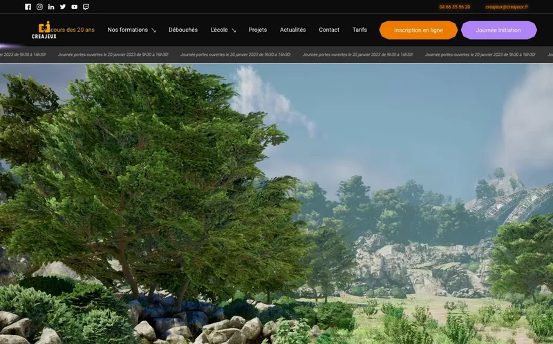 Creajeux Ecole Des Metiers Du Jeu Video classement, campus, admission