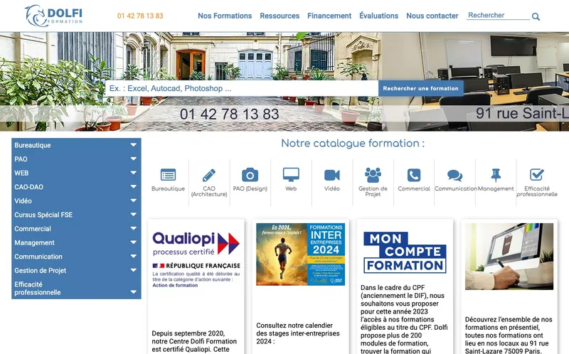Dolfi Formation Et Developpement Pour L'Informatique classement, campus, admission Dolfi Formation Et Developpement Pour L'Informatique classement, campus, admission