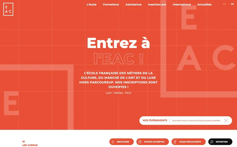 Eac Lyon classement, campus, admission Eac Lyon classement, campus, admission
