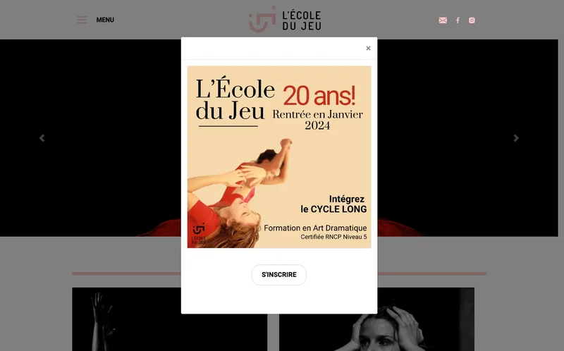 Ecole Du Jeu classement, campus, admission
