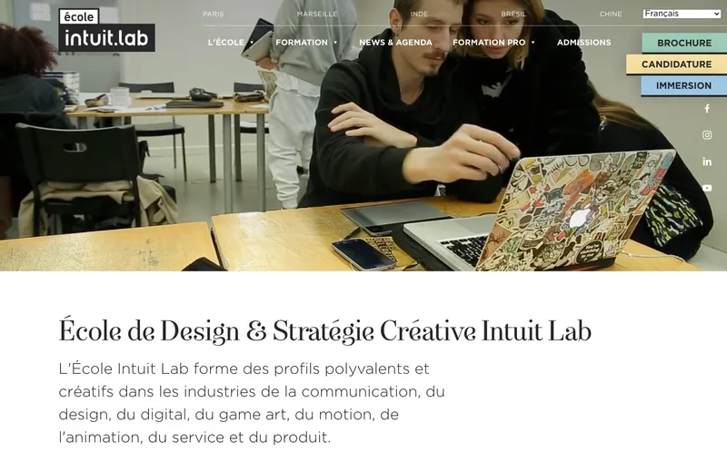 Ecole Intuit Lab classement, campus, admission Ecole Intuit Lab classement, campus, admission