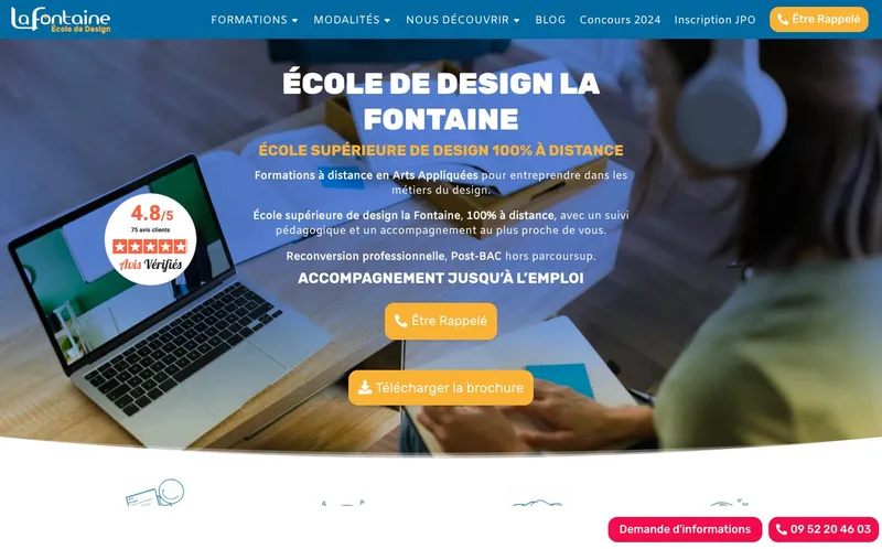 Ecole La Fontaine classement, campus, admission Ecole La Fontaine classement, campus, admission