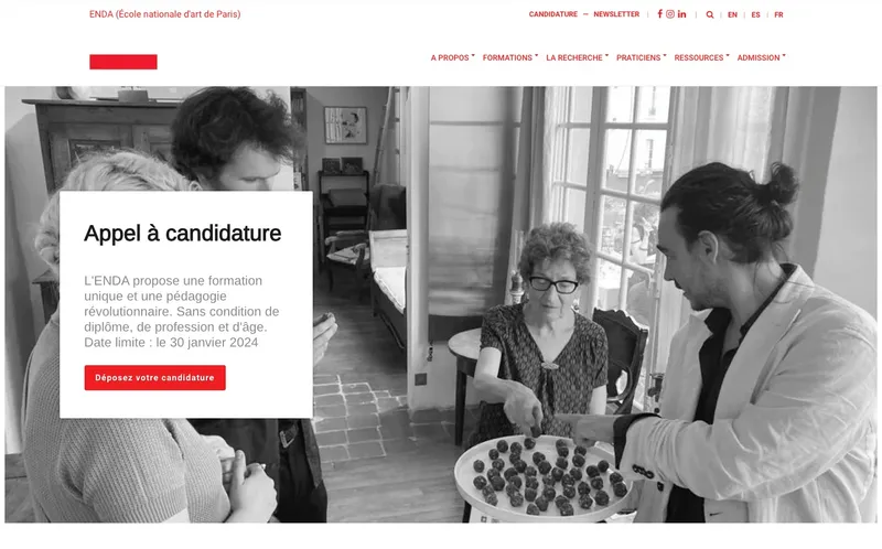 Ecole Nationale D'Art classement, campus, admission