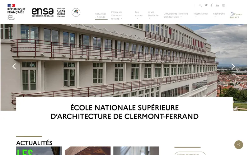 Ecole Nationale Superieure D'Architecture De Clermont-Ferrand classement, campus, admission Ecole Nationale Superieure D'Architecture De Clermont-Ferrand classement, campus, admission