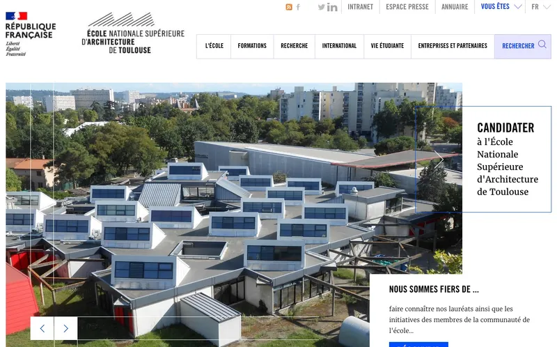 Ecole Nationale Superieure D'Architecture De Toulouse classement, campus, admission Ecole Nationale Superieure D'Architecture De Toulouse classement, campus, admission