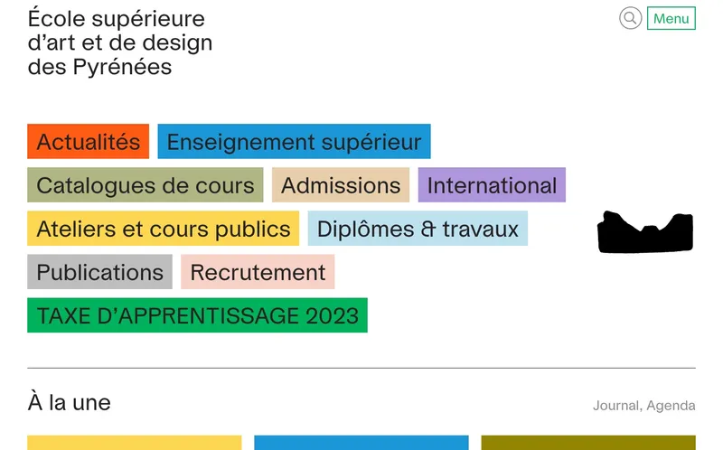 Ecole Superieure D'Art Et De Design Des Pyrenees classement, campus, admission
