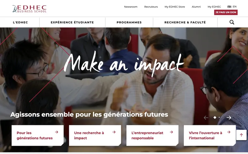 Edhec classement, campus, admission