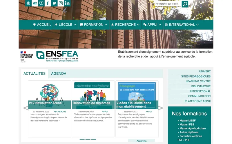 Ensfea classement, campus, admission Ensfea classement, campus, admission