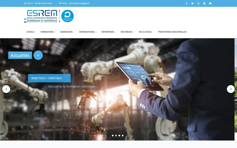 Esirem - Ecole Superieure D'Ingenieurs De Recherche En Materiaux classement, campus, admission Esirem - Ecole Superieure D'Ingenieurs De Recherche En Materiaux classement, campus, admission