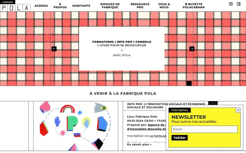Fabrique Pola classement, campus, admission