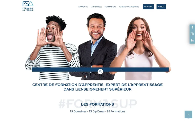 Formasup Auvergne classement, campus, admission Formasup Auvergne classement, campus, admission
