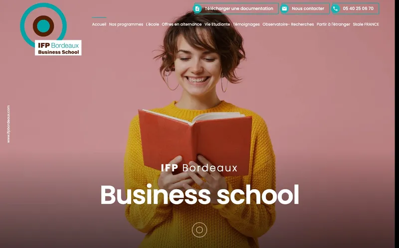 Ifp Bordeaux classement, campus, admission