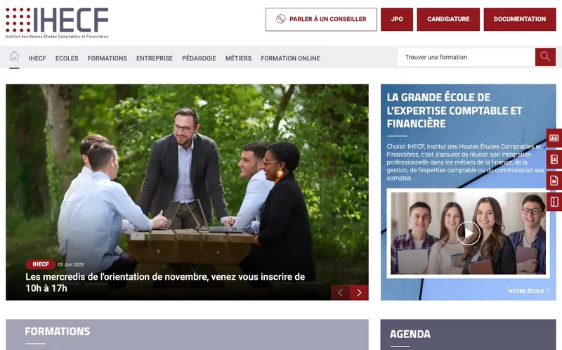 Ihecf classement, campus, admission