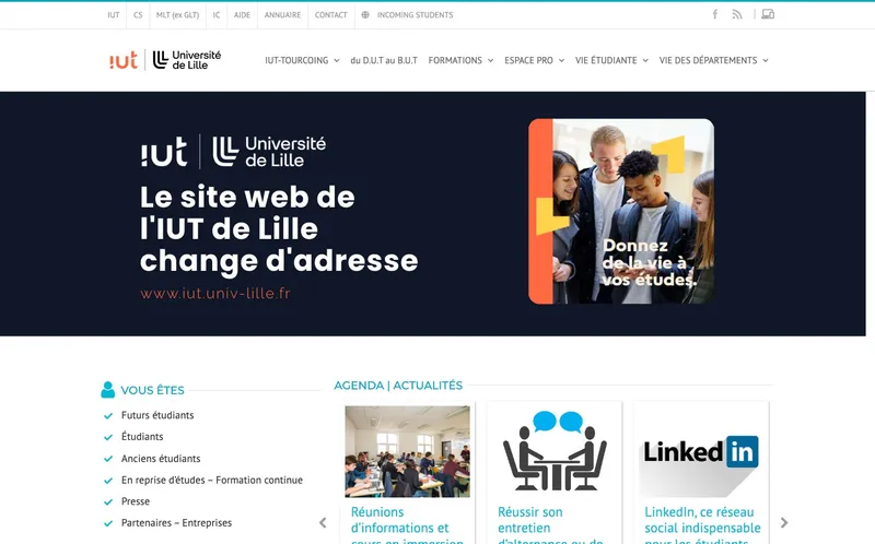 Iut De Tourcoing classement, campus, admission