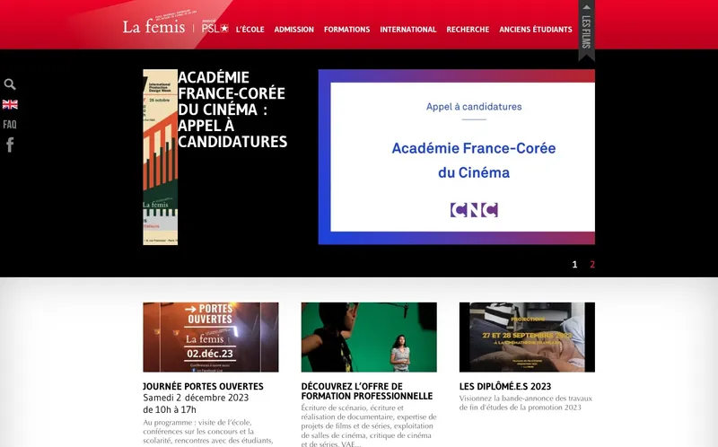 La Femis classement, campus, admission La Femis classement, campus, admission