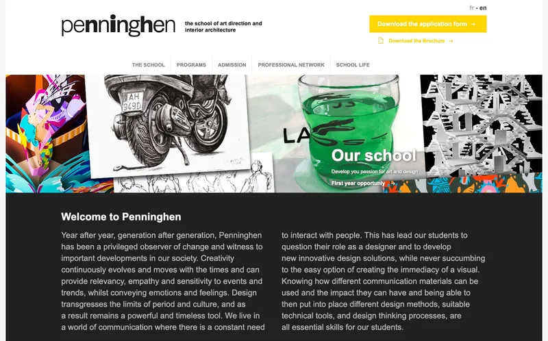 Penninghen classement, campus, admission