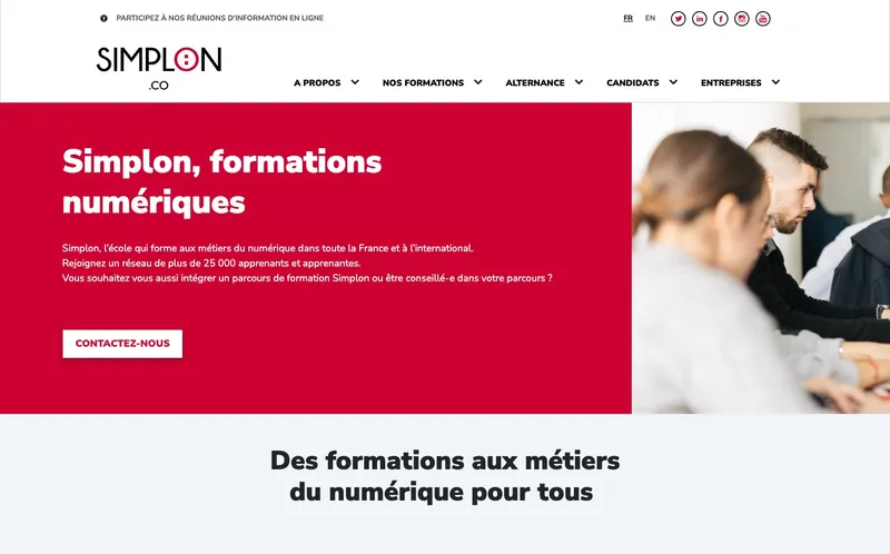 Simplon.Co classement, campus, admission Simplon.Co classement, campus, admission